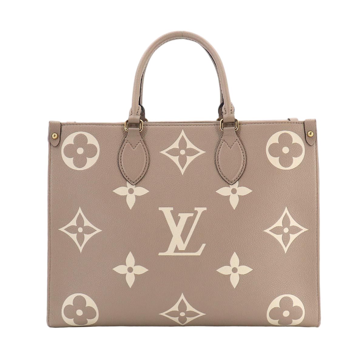 Louis Vuitton Bicolor Monogram Empreinte On The Go MM 2-Way Tote Shoulder
