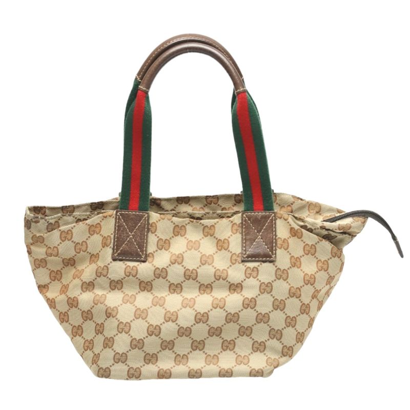 Gucci Tote Bag GG Canvas Handbag Beige — view 2