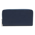 Louis Vuitton Epi Zippy Wallet Zip Around Handbag Navy