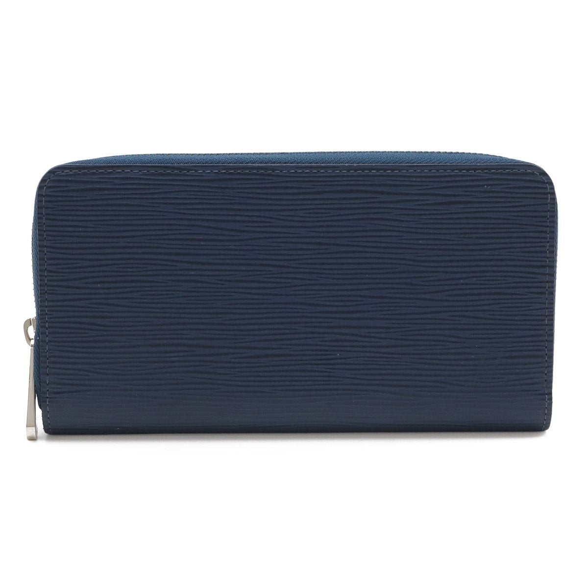 Louis Vuitton Epi Zippy Wallet Zip Around Handbag Navy