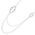 Hermes Attrage 100 Silver Necklace — view 2