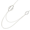Hermes Attrage 100 Silver Necklace