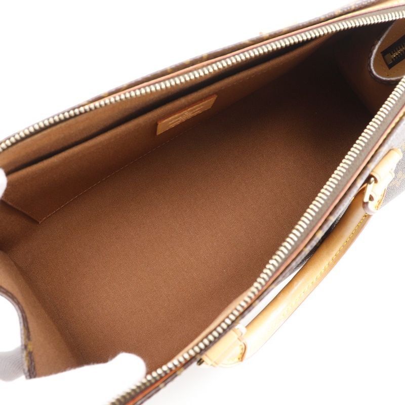 Louis Vuitton Popincourt Monogram Canvas Brown Vi0065 Handbag — view 5