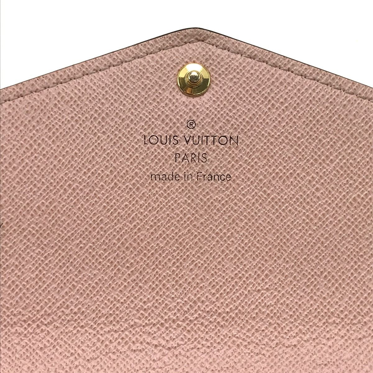 Louis Vuitton Bi-Fold Long Wallet Monogram Portefeuille Sarah — view 8