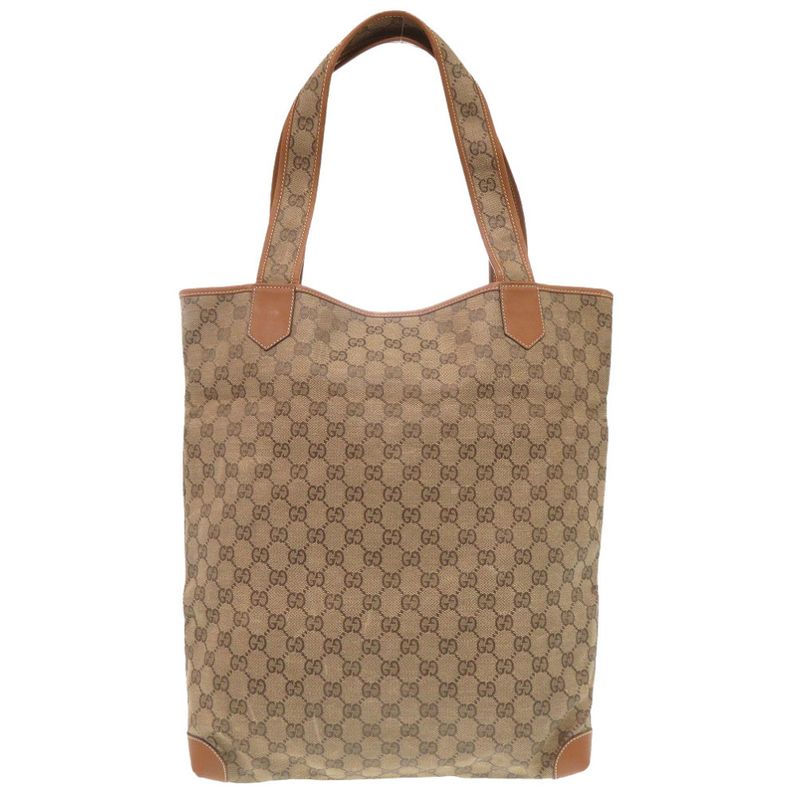 Gucci 002 983 0054 GG Canvas Beige Tote Bag 1637 — view 2