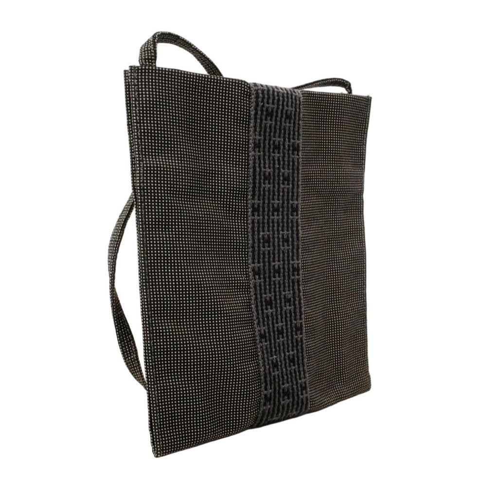 Hermes Shoulder Bag Her Line Pochette Canvas Gray — view 2