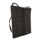 Hermes Shoulder Bag Her Line Pochette Canvas Gray — view 2