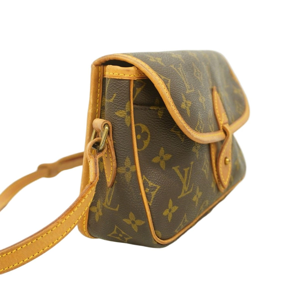 Louis Vuitton Shoulder Bag Monogram Gibessiere PM Brown — view 2