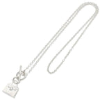 Hermes Amulet Kelly Silver Necklace 43 cm — view 2