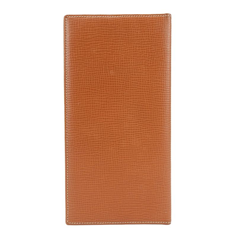 Loewe Wallet Leather Brown Slim Card Case Logo — view 3