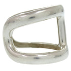 Hermes Osmose Bracelet Cuff Bangle SV 925 Silver 0181 — view 5