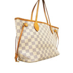 Louis Vuitton Tote Damier Azur Neverfull PM White — view 2