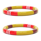 Hermes Bangle H Equipe Mustard Series S Accessories — view 4