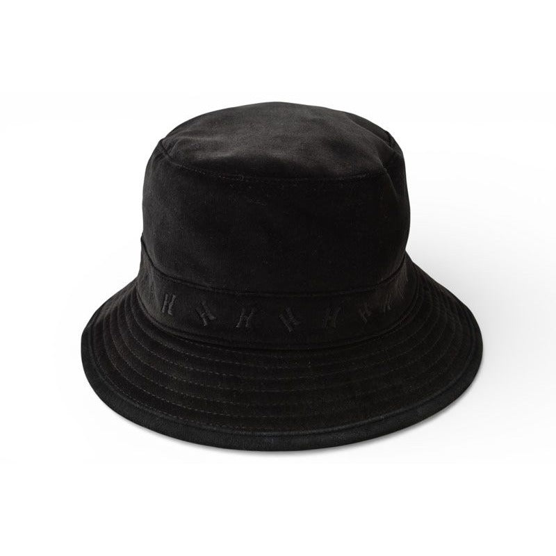 Hermes Hat Bucket H Logo Black 57 — view 2
