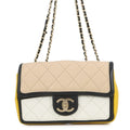 Chanel Chain Shoulder Bag Quilted CC Logo Cruise Line Lambskin