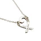 Tiffany & Co Necklace Loving Silver — view 2