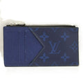 Louis Vuitton Coin Card Holder Taiga Llama