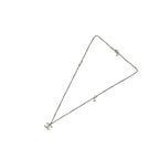 Chanel 2-Way Coco Mark CC Rhinestone Pearl Motif Silver — view 5