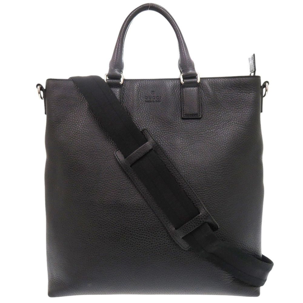 Gucci Leather Black 2-Way Tote