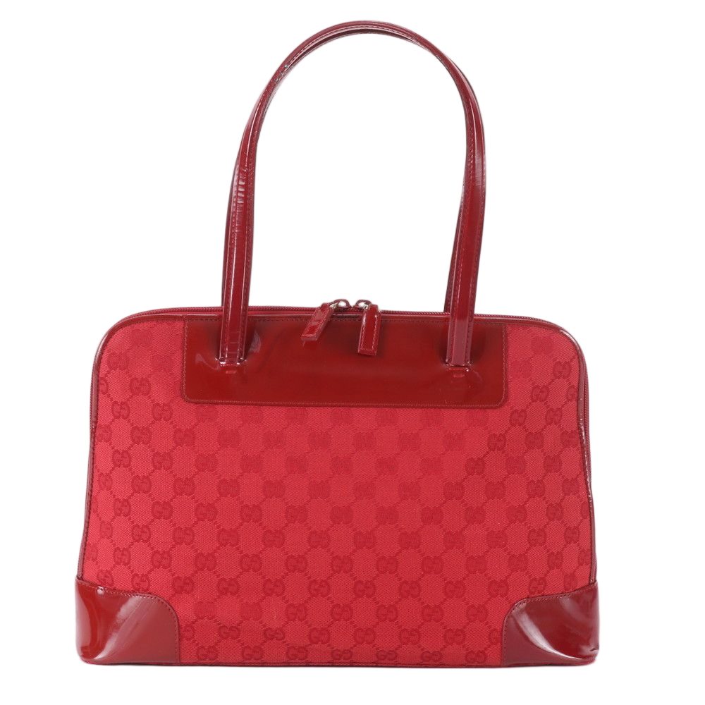 Gucci GG Canvas 002 Leather Tote Shoulder Hand