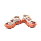 Gucci Sandals Pink Orange Leather B — view 3
