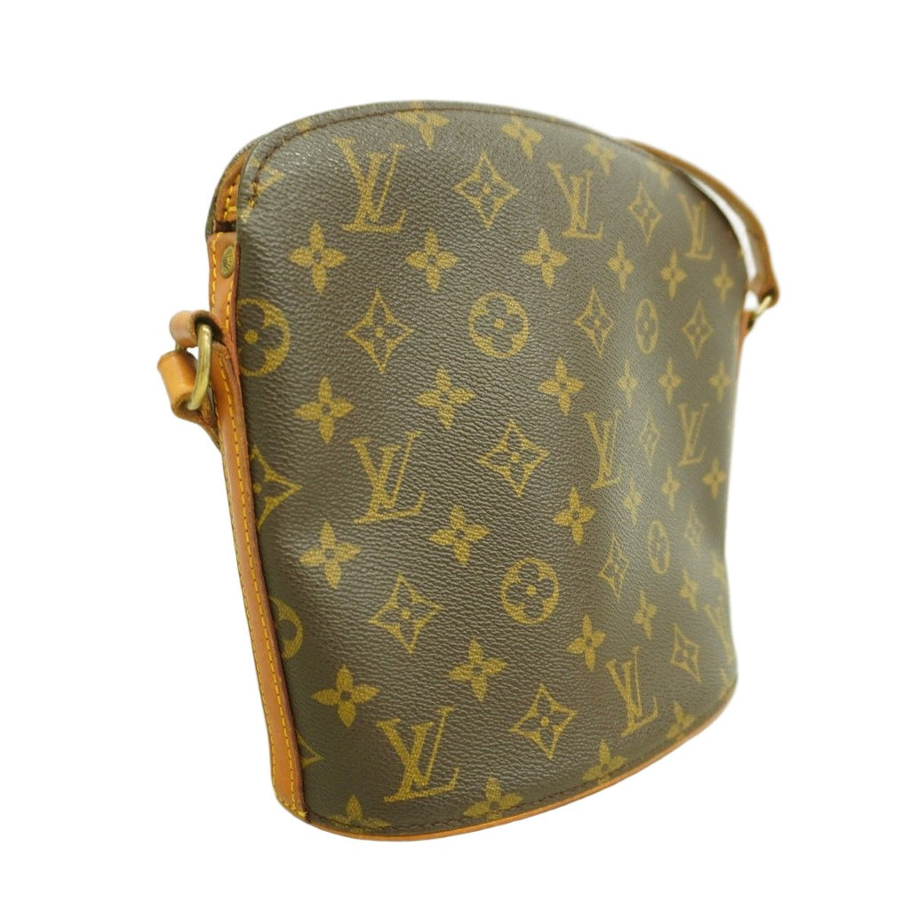 Louis Vuitton Shoulder Bag Monogram Drew Brown — view 2