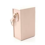 Fendi Shoulder Bag Box Light Pink Black Leather — view 2