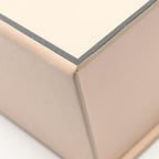 Fendi Shoulder Bag Box Light Pink Black Leather — view 6