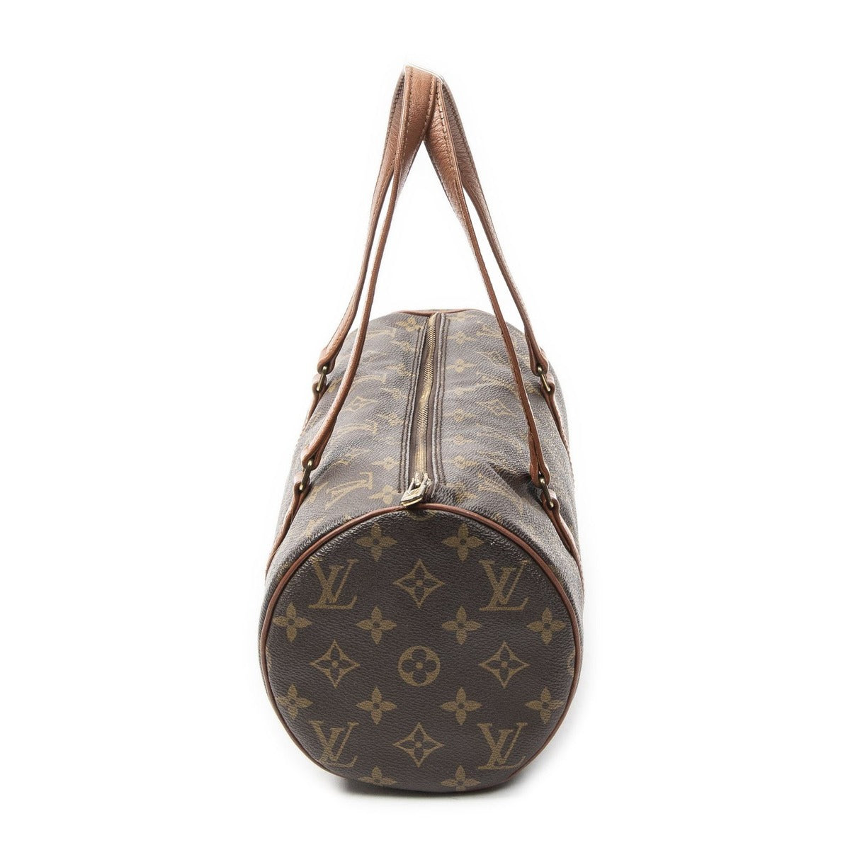 Louis Vuitton Papillon Brown Monogram Canvas Handbag — view 4
