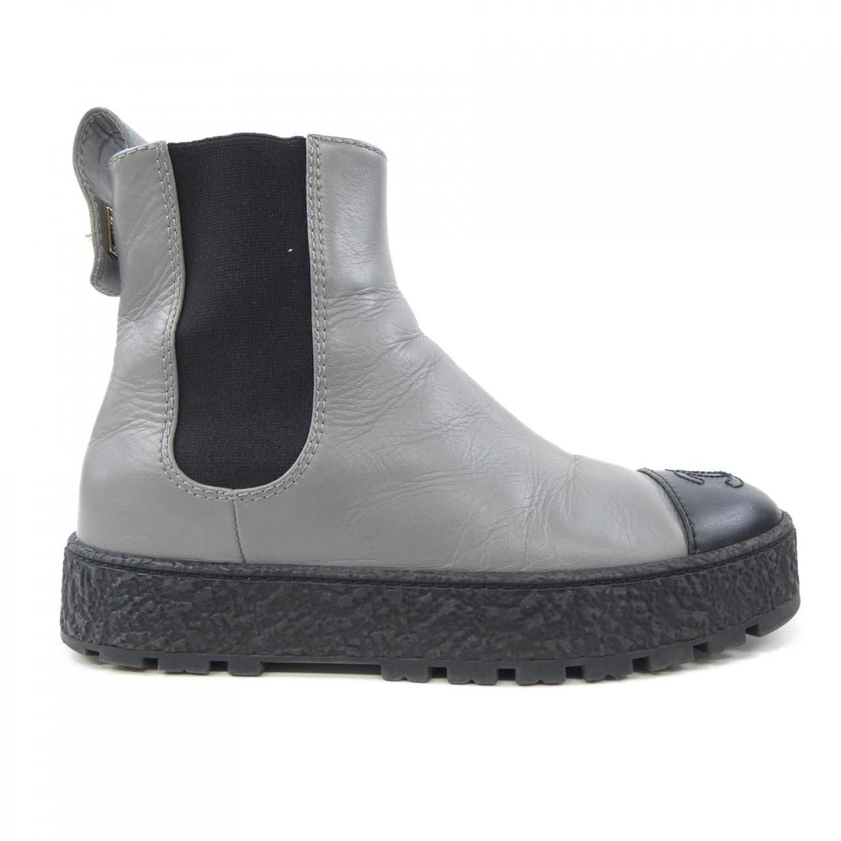 Chanel Ankle Boots Turnlock