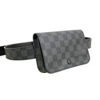 Louis Vuitton Waist Bag Damier Graphite Ceinture Pochette Homme Black — view 2