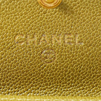 Chanel Card Case Boy Green — view 9