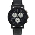 Bvlgari Chronograph Watch Date Black Carbon Quartz