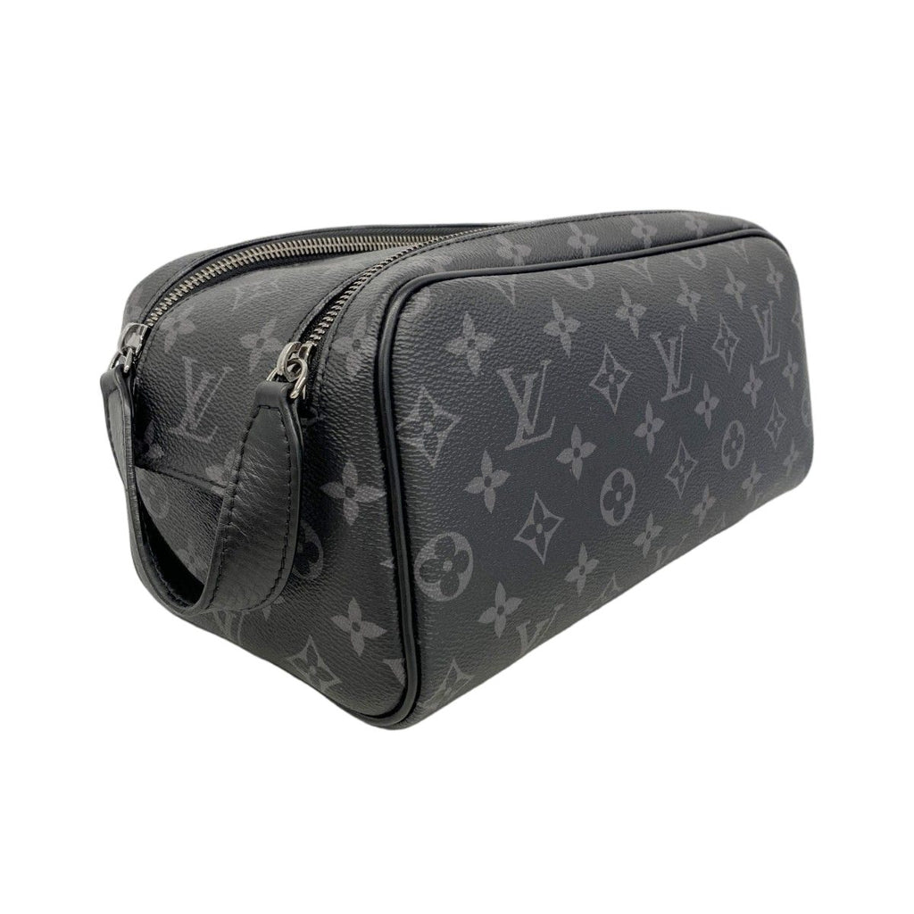 Louis Vuitton Handbag Monogram Empreinte Dopp Kit Black Gray — view 2