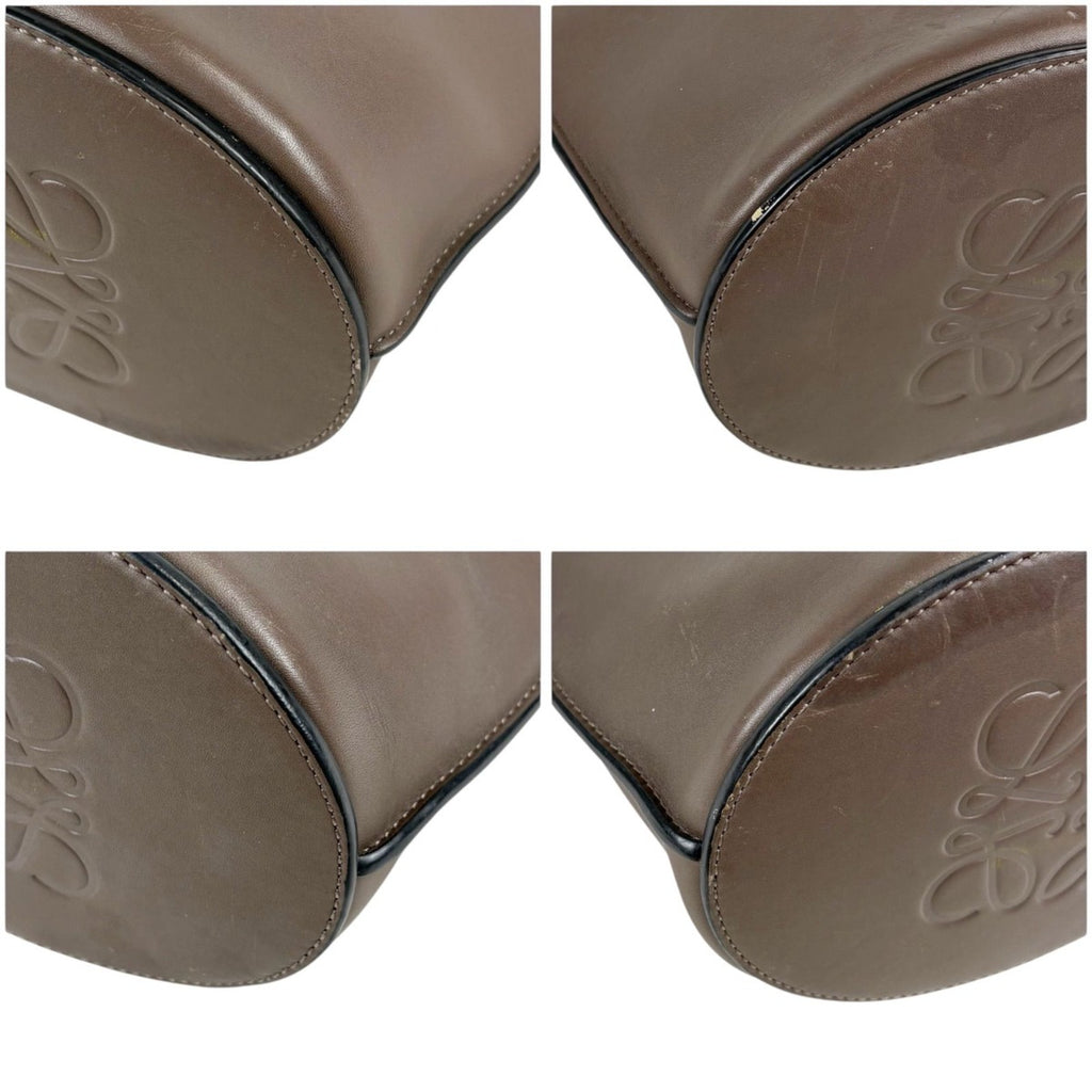 Loewe Gate Bucket Shoulder Bag Cocoa Brown — view 6