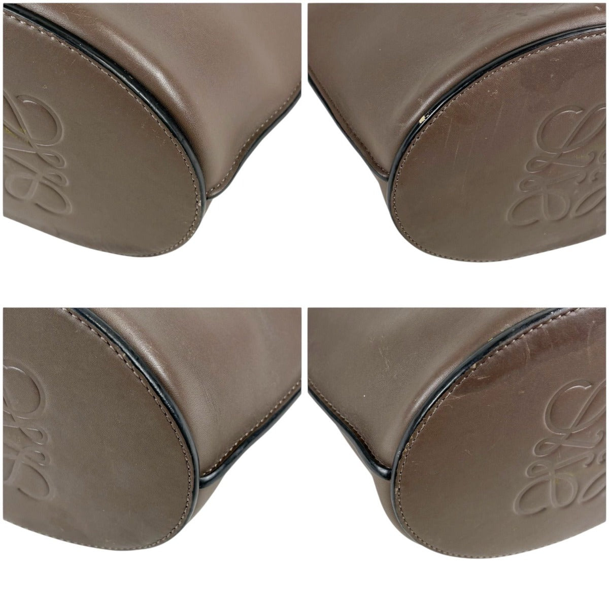 Loewe Gate Bucket Shoulder Bag Cocoa Brown — view 6