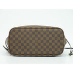 Louis Vuitton LV Neverfull MM Damier Ebene Tote Shoulder Bag Brown — view 3