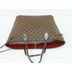 Louis Vuitton LV Neverfull MM Damier Ebene Tote Shoulder Bag Brown — view 5