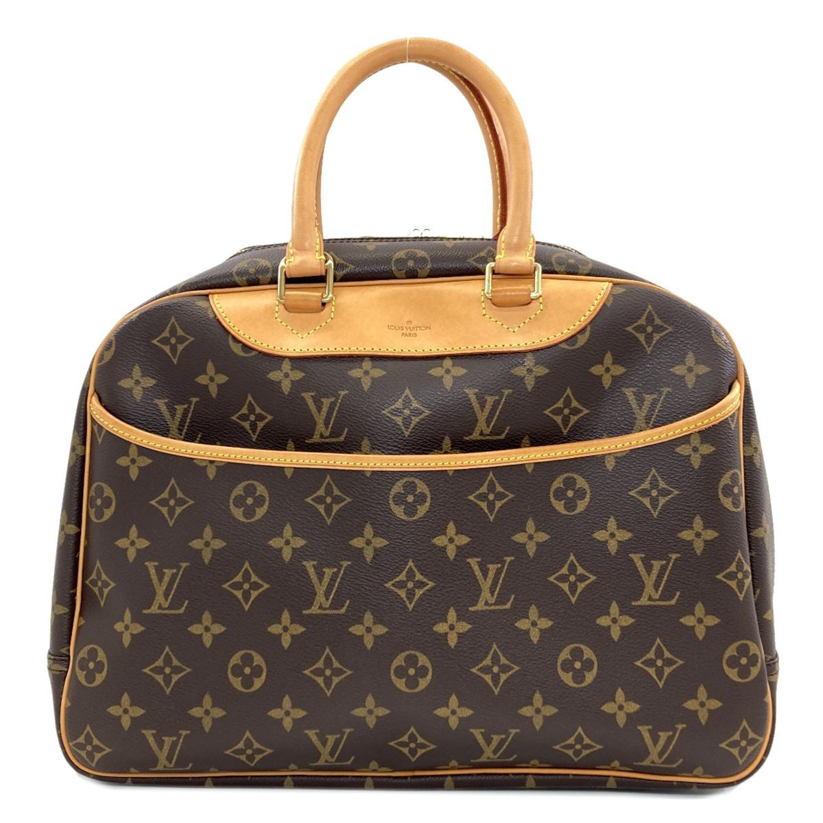 Louis Vuitton Deauville Handbag Monogram Canvas