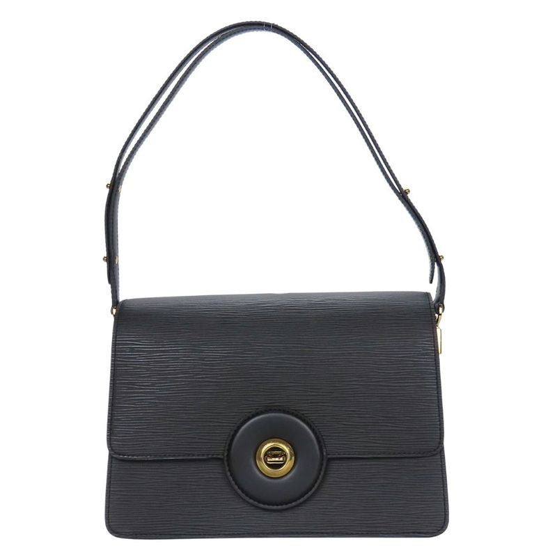 Louis Vuitton Shoulder Bag Free Run Epi Leather Noir Black Gold Hardware
