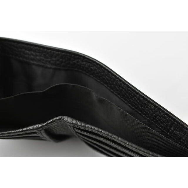 Gucci Wallet Fold Dorian Black Calf Leather Never — view 5
