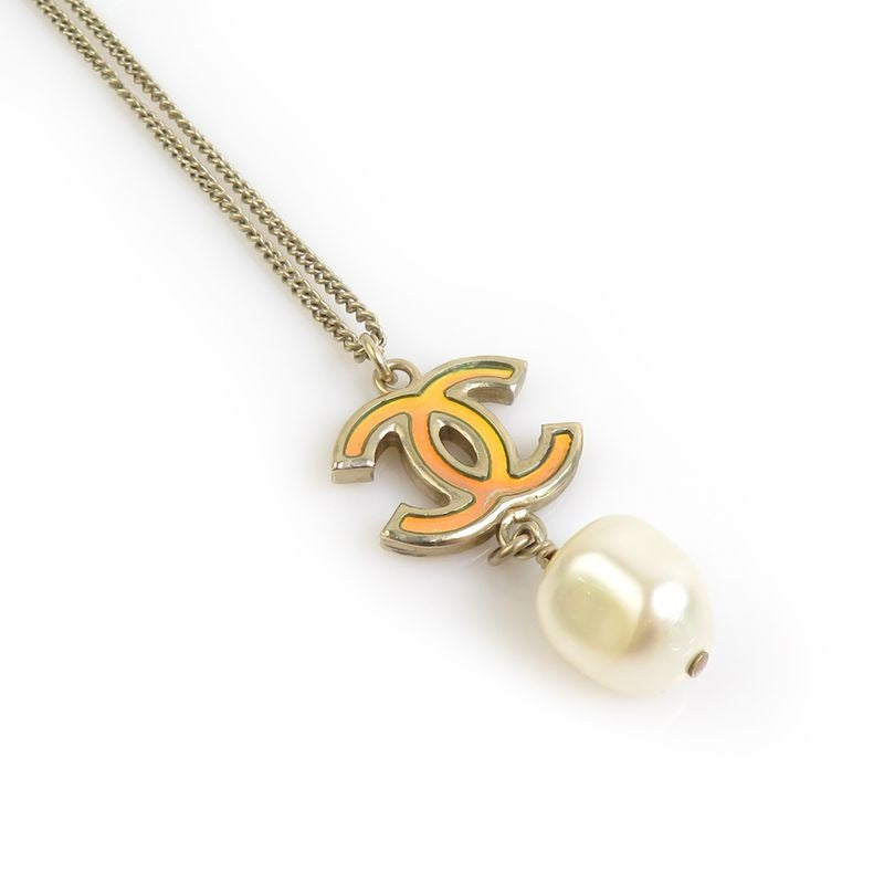 Chanel Iconic CC Multicolor Pearl Necklace — view 2