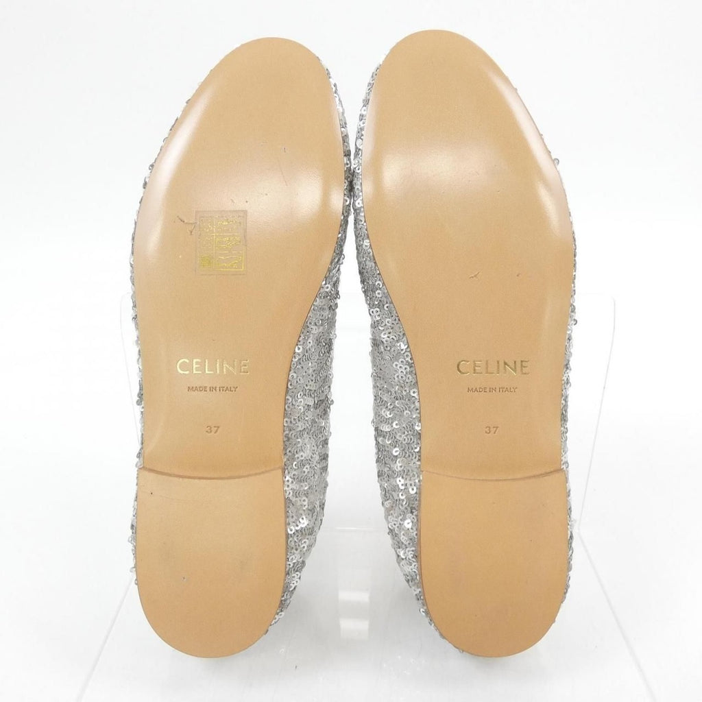 Celine Flat Shoes Silver 37 — view 4