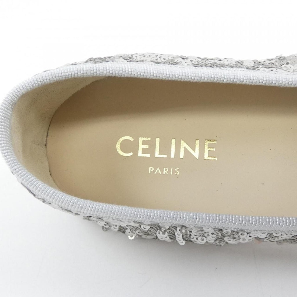 Celine Flat Shoes Silver 37 — view 6