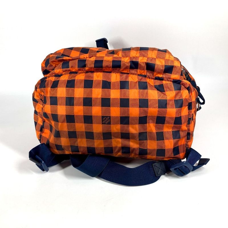 Louis Vuitton Backpack Light Pack Nylon Orange — view 5