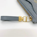 Christian Dior Coin Case Blue Lady Leather — view 2