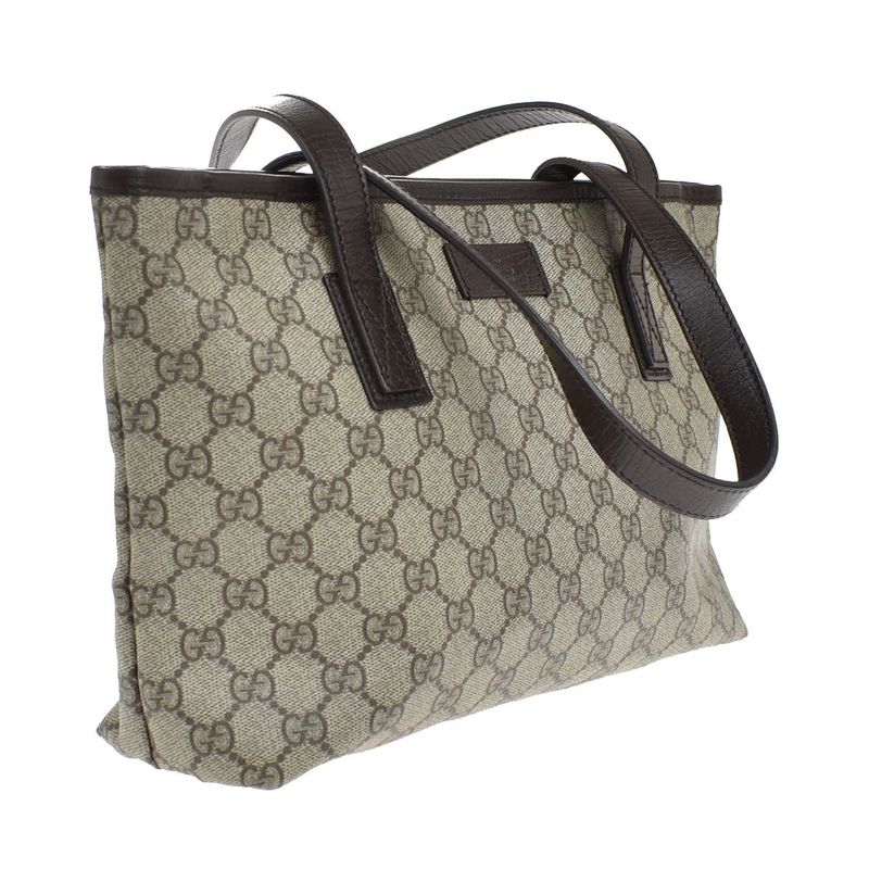 Gucci Shoulder Tote Bag GG Supreme Leather 87 Kb009 — view 3