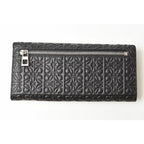 Loewe Wallet Long Anagram Calfskin Black — view 5