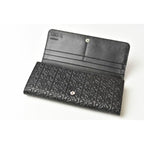Loewe Wallet Long Anagram Calfskin Black — view 7