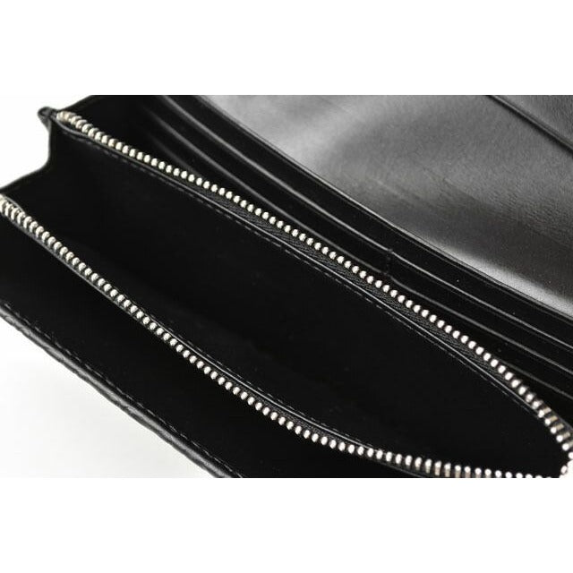 Loewe Wallet Long Anagram Calfskin Black — view 9